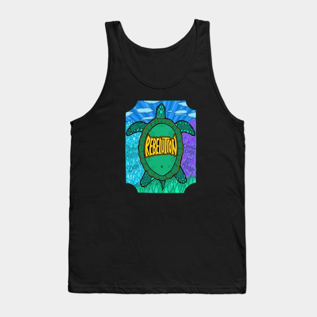 Rebelution Turtle Tank Top by hannahalras